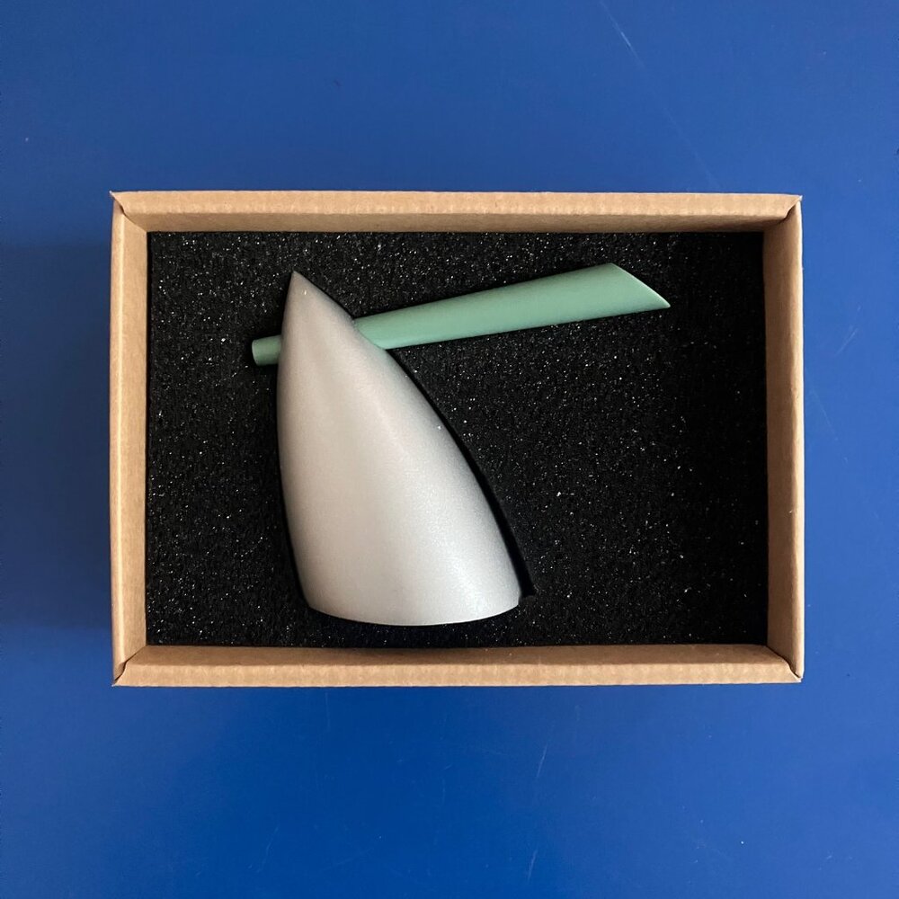 Philippe Starck miniature "Hot Bertaa" kettle from Alessi 1990 NEW IN BOX